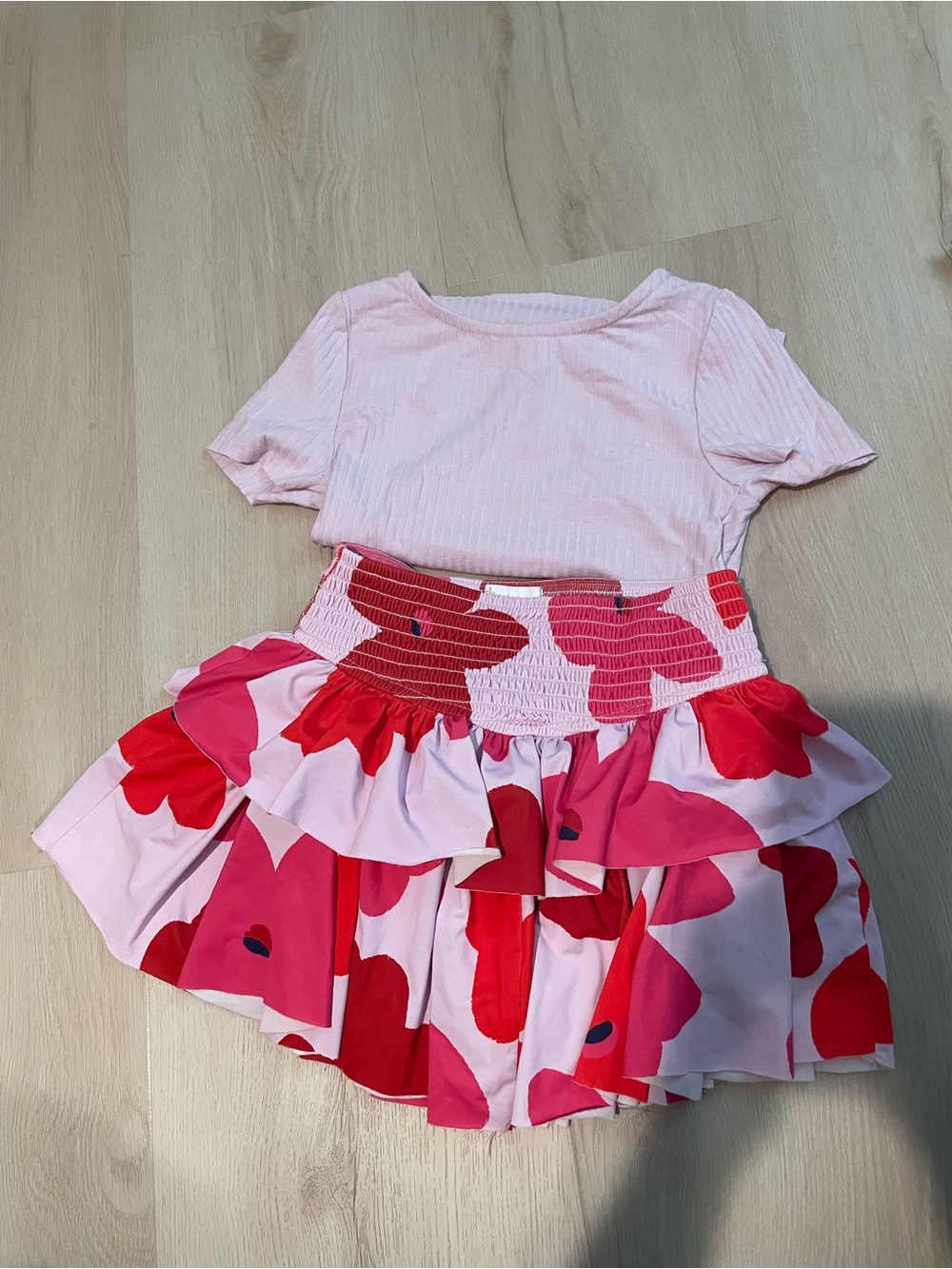 Girls Dillards Outfit - Skirt and Shirt combo Size 6